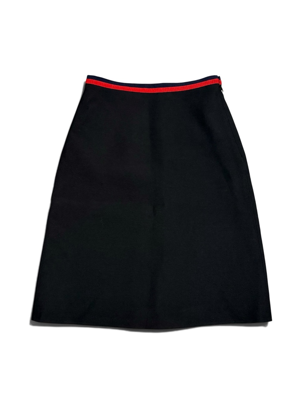 ✨ Authentic Iconic Gucci Striped Silk Skirt